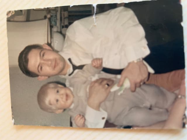 Vintage family photo from the 1960s