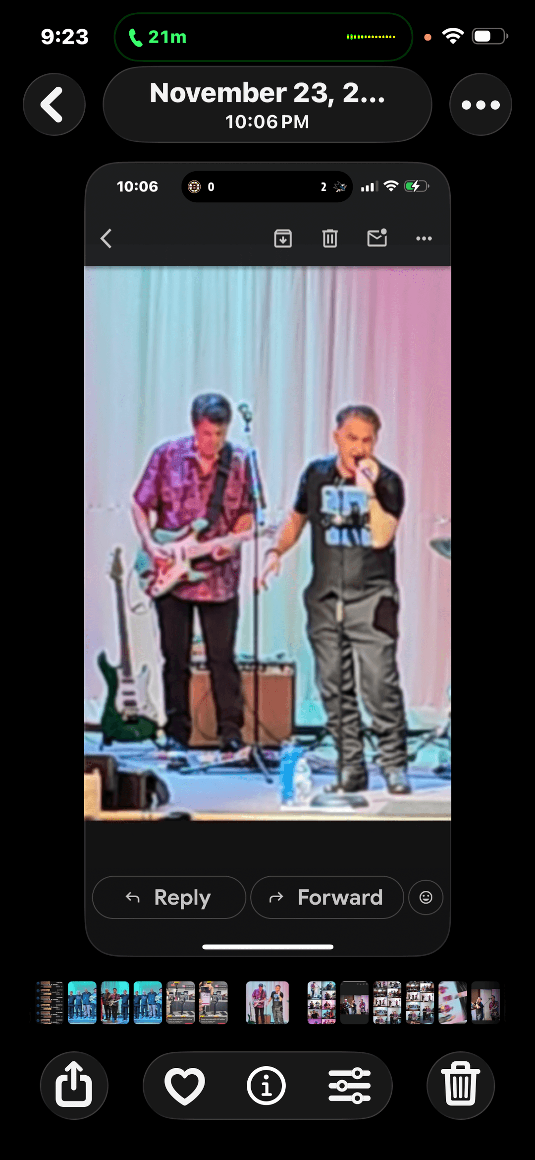 JC Grigg and Keith Howland performing on stage together