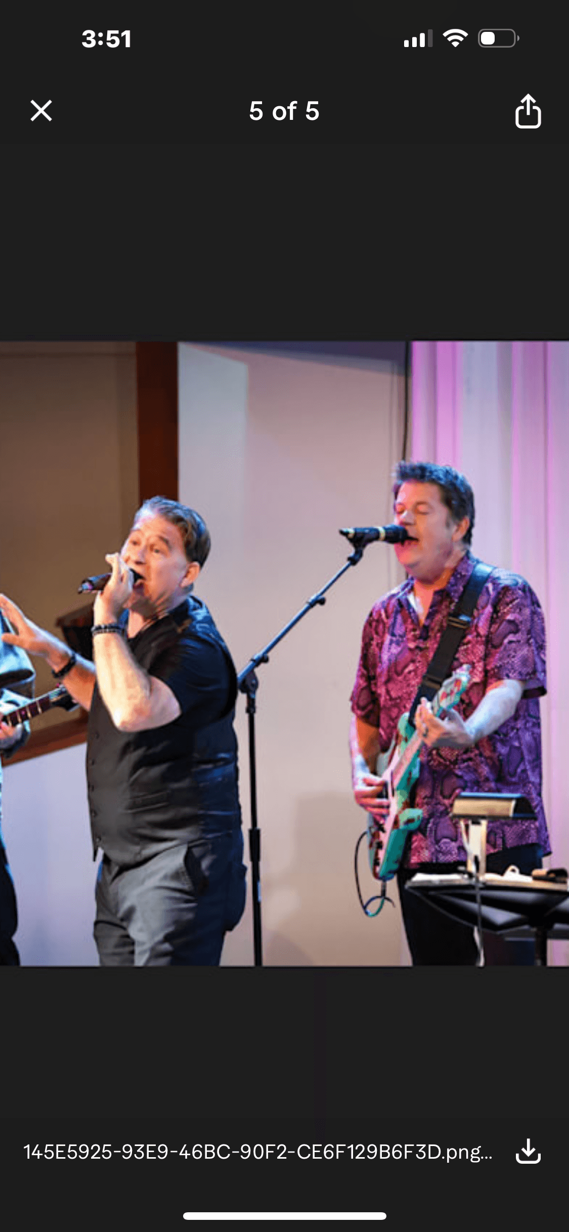 JC Grigg live performance duo on stage